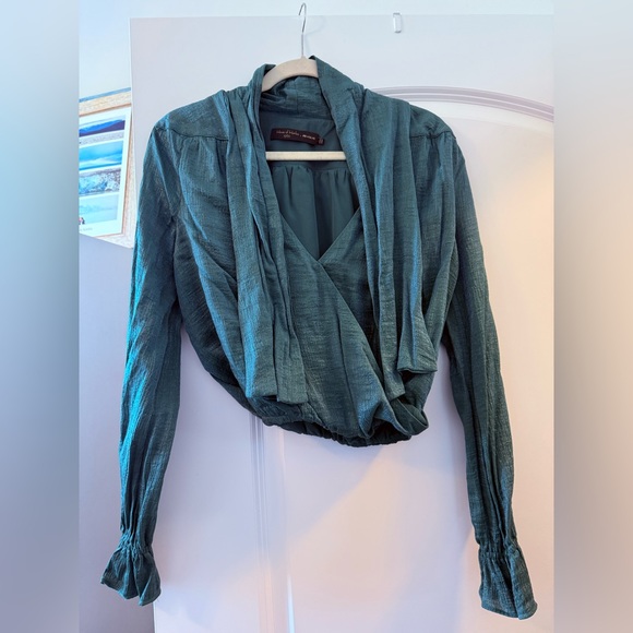 HOUSE OF HARLOW 1960 NANETTE BLOUSE - Picture 5 of 10